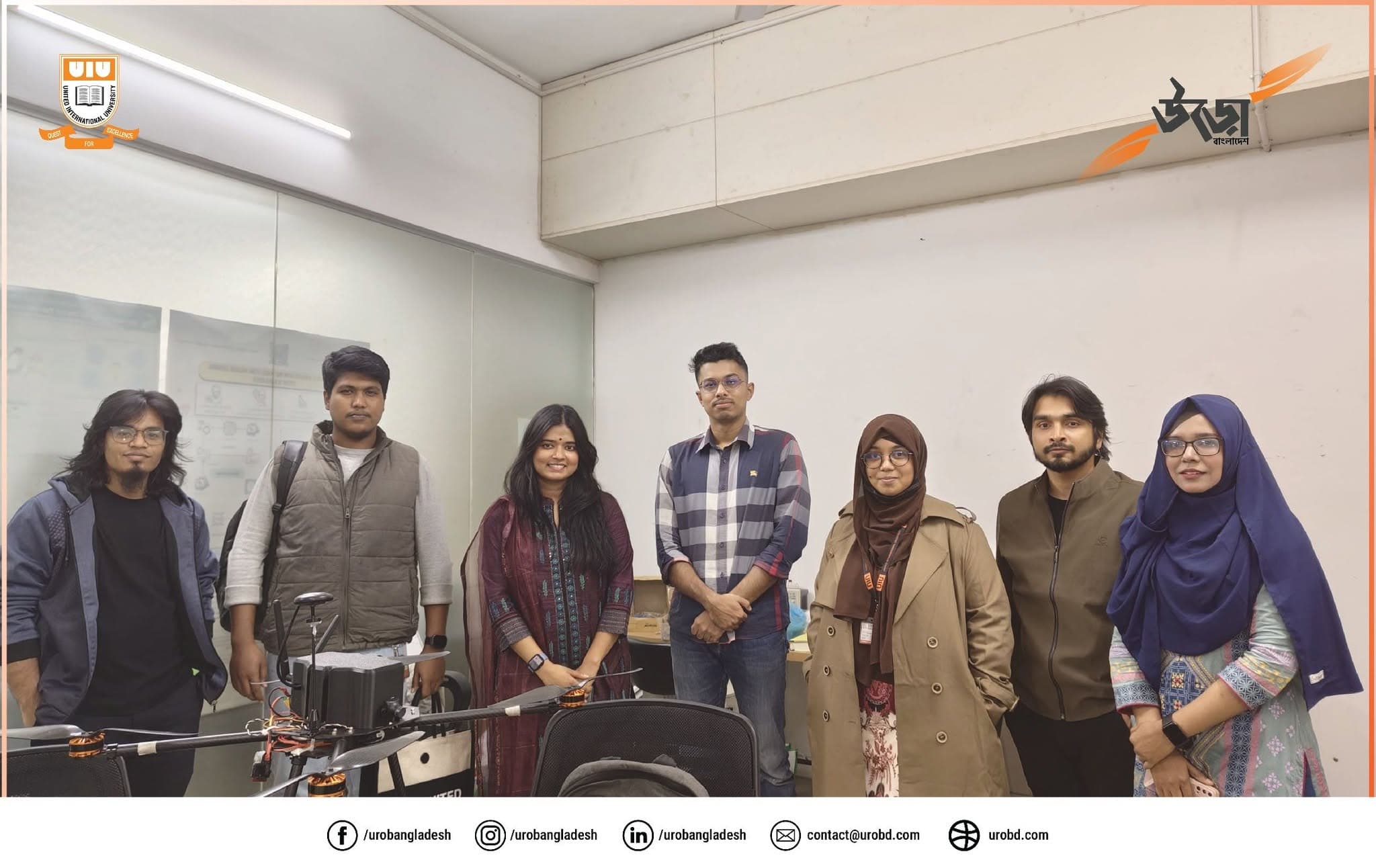 We were honored to welcome Dr. Omiya Hassan, Assistant Professor of Electrical and Computer Engineering at Boise State University, USA, to our URO Bangladesh Office.